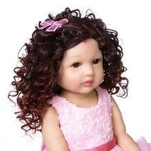 Load image into Gallery viewer, Flexible Real Soft Touch Baby Toddler Doll with Curly Locks
