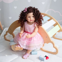 Load image into Gallery viewer, Flexible Real Soft Touch Baby Toddler Doll with Curly Locks
