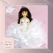 Load image into Gallery viewer, Dainty Ruffles Bridal Doll