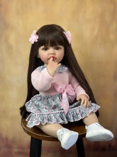 Load image into Gallery viewer, Silky Long Hair Baby Girl Doll
