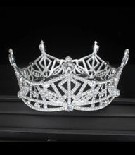 Load image into Gallery viewer, High Expectations Rhinestone Crown for a Bride or a Quinceanera