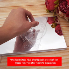 Load image into Gallery viewer, Personalized Acrylic Mirror Party Guest Book with Custom Names And Date