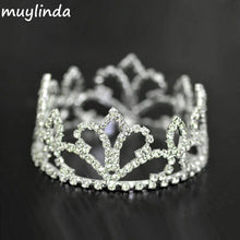 Load image into Gallery viewer, New Princess Baby Crystal Crown - Hair Ornament - Newborn Photography Prop
