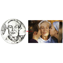 Load image into Gallery viewer, Beautiful Silver 925 Custom Personalized Photo Ring Gift