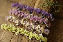 Load image into Gallery viewer, Newborn or Baby Flower Garland Boho Hair Accessory -Photography Prop