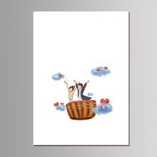 Load image into Gallery viewer, Customized Fingerprint Tree Guest Book Sign-In Idea - Wedding Party Decoration DIY Canvas Painting -Anniversary Gift