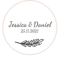 Load image into Gallery viewer, Custom Engraved Round Wooden Beer Bottle Opener with Magnet for Party Favor