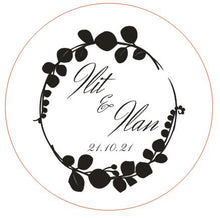 Load image into Gallery viewer, Custom Engraved Round Wooden Beer Bottle Opener with Magnet for Party Favor