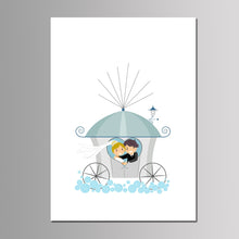 Load image into Gallery viewer, Customized Fingerprint Tree Guest Book Sign-In Idea - Wedding Party Decoration DIY Canvas Painting -Anniversary Gift