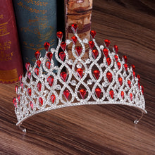 Load image into Gallery viewer, Luxury Waves of Glitter Royal Tiara-Crown for Bride or Quinceanera - Prom - Pageant