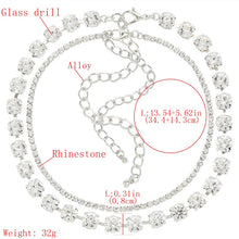 Load image into Gallery viewer, Crystal Rhinestone Bow Pendant Choker Necklace and Other Styles -Gifts For Any Occasion-Bridesmaids-Wedding Accessories