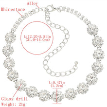 Load image into Gallery viewer, Crystal Rhinestone Bow Pendant Choker Necklace and Other Styles -Gifts For Any Occasion-Bridesmaids-Wedding Accessories