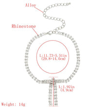 Load image into Gallery viewer, Crystal Rhinestone Bow Pendant Choker Necklace and Other Styles -Gifts For Any Occasion-Bridesmaids-Wedding Accessories