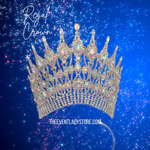Load image into Gallery viewer, A Queen’s Treasure Crystal Crown