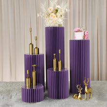 Load image into Gallery viewer, Folding Cylindrical Display Roman Decorative Columns - Dessert Display - Floral Display - Wedding - Quinceanera Decoration.