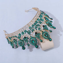 Load image into Gallery viewer, Creme de la Creme Floral Peaks Design Tiaras-Crown