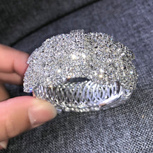 Load image into Gallery viewer, Flower or Bow Shape Rhinestone Rose Wrist Corsages- Bracelets