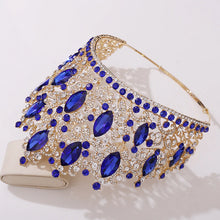 Load image into Gallery viewer, Gorgeous Large Crystal Tiaras Crown - Quinceanera-Pageant-Bridal