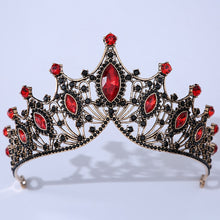 Load image into Gallery viewer, Baroque Vintage Times Crystal Bridal Tiara-Crown for Pageant-Princess-Bride-Quinceanera