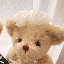 Load image into Gallery viewer, Cutest Wedding Teddy Bear Couple - Bride and Groom Teddies