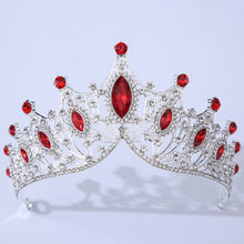 Load image into Gallery viewer, Baroque Vintage Times Crystal Bridal Tiara-Crown for Pageant-Princess-Bride-Quinceanera