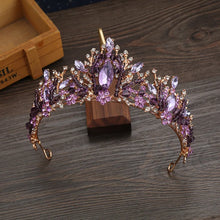 Load image into Gallery viewer, It's My Quince Tiara for Quinceañera - White or Gold Crystal for a Bridal Crown