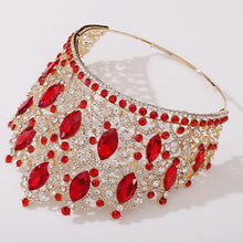 Load image into Gallery viewer, Gorgeous Large Crystal Tiaras Crown - Quinceanera-Pageant-Bridal