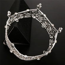 Load image into Gallery viewer, High Expectations Rhinestone Crown for a Bride or a Quinceanera
