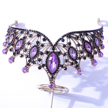 Load image into Gallery viewer, Baroque Vintage Times Crystal Bridal Tiara-Crown for Pageant-Princess-Bride-Quinceanera