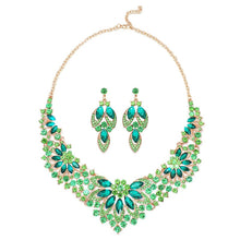 Load image into Gallery viewer, Exquisite Leaves of Elegance Crystal Jewelry Sets For Wedding or Quinceanera Party