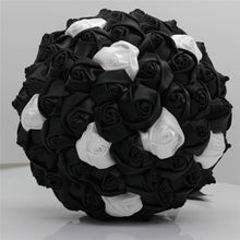 Load image into Gallery viewer, High-Quality Hand-Made Rose Ribbon Hand Bouquets for Wedding Bride-Bridesmaids-Quinceanera