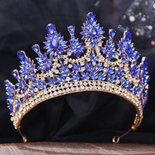 Load image into Gallery viewer, Creme de la Creme Floral Peaks Design Tiaras-Crown