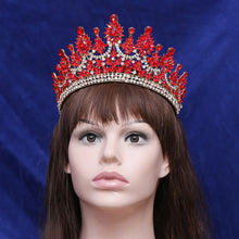 Load image into Gallery viewer, Creme de la Creme Floral Peaks Design Tiaras-Crown