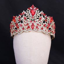 Load image into Gallery viewer, Royal European Queen Luxury Crystal Crown with Large Rhinestones