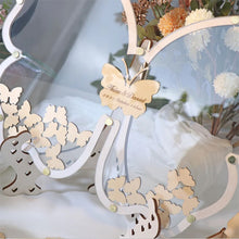 Load image into Gallery viewer, Custom Butterfly Wish Drop Frame -  A Guest Book Alternative for Mis Quince or Garden Wedding Theme