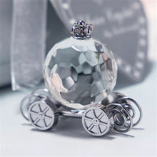 Load image into Gallery viewer, Boxed Silver Crystal Carriage Favor-Princess Theme Event