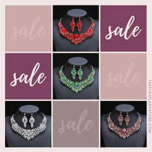 Load image into Gallery viewer, Exquisite Leaves of Elegance Crystal Jewelry Sets For Wedding or Quinceanera Party