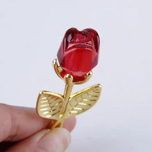 Load image into Gallery viewer, Lot of Fifty Pieces-Crystal Rose Party Favor Keepsake