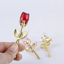 Load image into Gallery viewer, Lot of Fifty Pieces-Crystal Rose Party Favor Keepsake