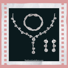 Load image into Gallery viewer, Beautiful Rhinestone Evening Fashion Jewelry Set
