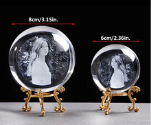Load image into Gallery viewer, Personalized Crystal Photo Ball Customized Picture Sphere