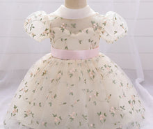 Load image into Gallery viewer, Fancy Sequin Bow Dresses for Flower Girl and Delicate Embroidered Style-Vestidos de Fiesta para Niñas