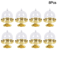 Load image into Gallery viewer, Plastic Mini Cake Stands for Candy Box-Wedding Choc Boxes-Party- Favors