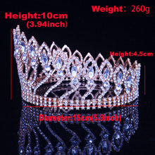 Load image into Gallery viewer, Absolutely Regal Crystal Queen Bridal Crown-Pageant or Mis Quince Tiara