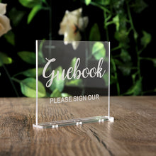 Load image into Gallery viewer, Cards and Gifts Acrylic Sign - Wedding - Mis Quince - Gift Table Sign