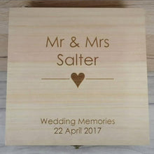 Load image into Gallery viewer, Large Wish Box Guest Book Alternative-Personalized for Any Occasion- Wedding or Quinceanera Event