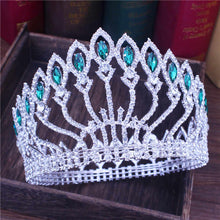 Load image into Gallery viewer, Absolutely Regal Crystal Queen Bridal Crown-Pageant or Mis Quince Tiara