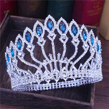 Load image into Gallery viewer, Absolutely Regal Crystal Queen Bridal Crown-Pageant or Mis Quince Tiara