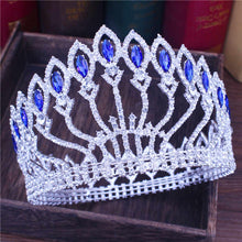 Load image into Gallery viewer, Absolutely Regal Crystal Queen Bridal Crown-Pageant or Mis Quince Tiara