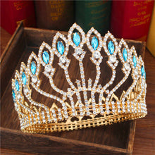 Load image into Gallery viewer, Absolutely Regal Crystal Queen Bridal Crown-Pageant or Mis Quince Tiara